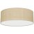 Ceiling  lamp MARSHALL WHITE / RATTAN 3xE27 Ø50cm