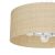 Pendant lamp MARSHALL WHITE / RATTAN 3xE27