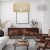 Pendant lamp MARSHALL WHITE / RATTAN 3xE27
