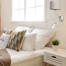 Wall lamp LINO BIEL / LEN 1xE27 + 1x mini GU10