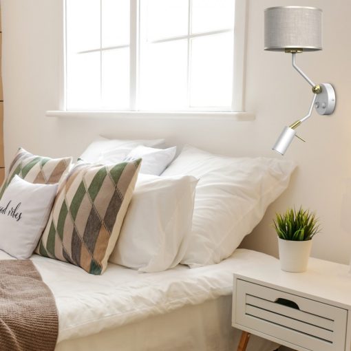 Wall lamp LINO BIEL / LEN 1xE27 + 1x mini GU10