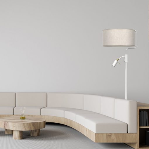 Floor lamp LINO BIEL / LEN 1xE27 + 1x mini GU10