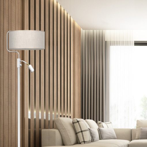Floor lamp LINO BIEL / LEN 1xE27 + 1x mini GU10