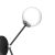 Wall lamp JOY BLACK 2xE14