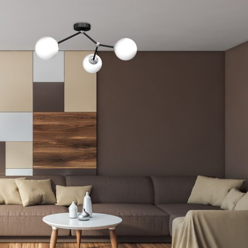 Ceiling  lamp JOY BLACK 3xE14