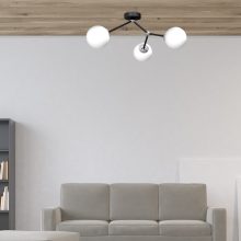 Ceiling  lamp JOY BLACK 3xE14