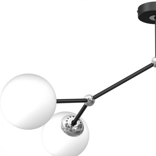Ceiling  lamp JOY BLACK 4xE14