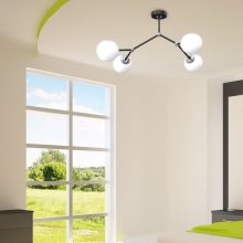Ceiling  lamp JOY BLACK 4xE14