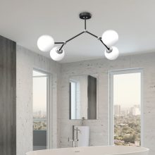 Ceiling  lamp JOY BLACK 4xE14