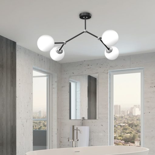 Ceiling  lamp JOY BLACK 4xE14