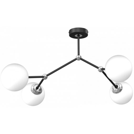 Ceiling  lamp JOY BLACK 4xE14