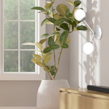 Wall lamp JOY WHITE 2xE14