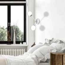 Wall lamp JOY WHITE 2xE14
