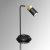 Bedside lamp JOKER BLACK/GOLD 1xGU10