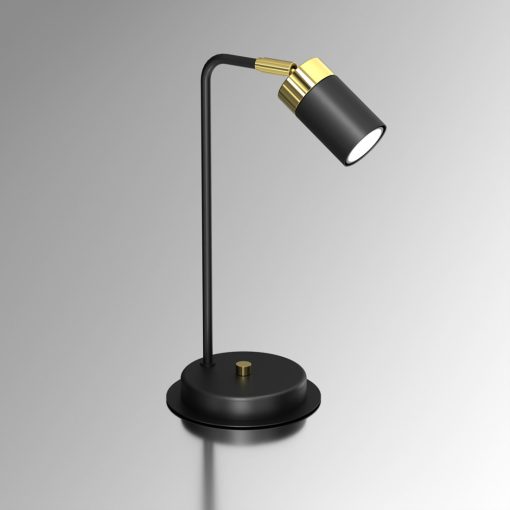 Bedside lamp JOKER BLACK/GOLD 1xGU10