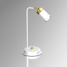 Bedside lamp JOKER WHITE/GOLD 1xGU10