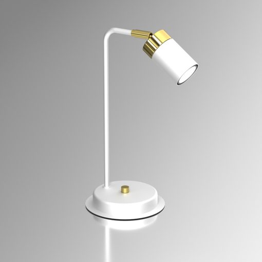 Bedside lamp JOKER WHITE/GOLD 1xGU10