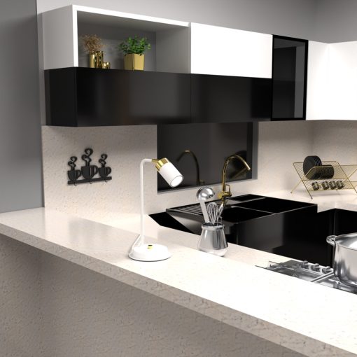 Bedside lamp JOKER WHITE/GOLD 1xGU10