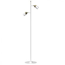 Floor lamp JOKER WHITE/GOLD 2xGU10