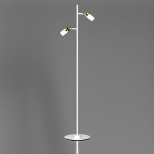 Floor lamp JOKER WHITE/GOLD 2xGU10