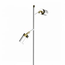 Floor lamp JOKER WHITE/GOLD 2xGU10