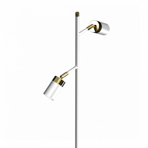 Floor lamp JOKER WHITE/GOLD 2xGU10