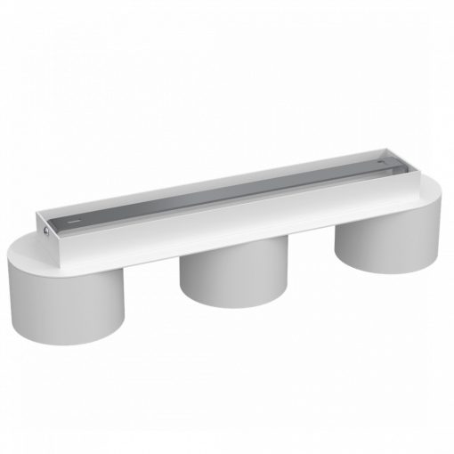 Ceiling  lamp DIXIE White  3xGX53