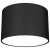 Ceiling  lamp DIXIE Black 1xGX53
