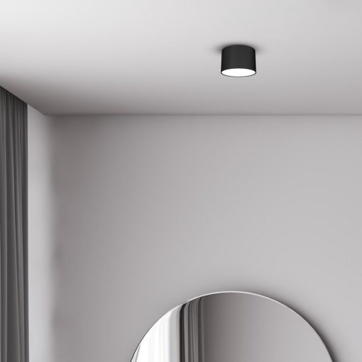 Ceiling  lamp DIXIE Black 1xGX53