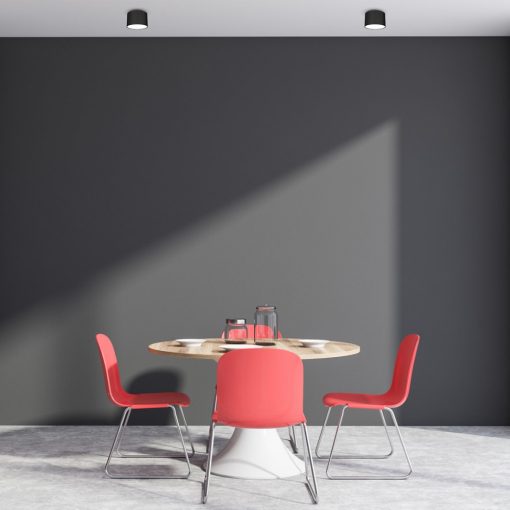 Ceiling  lamp DIXIE Black 1xGX53