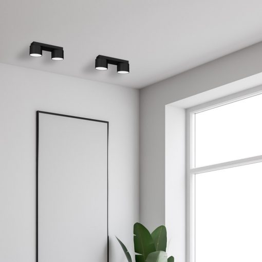 Ceiling  lamp DIXIE Black 2xGX53