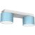 Ceiling  lamp DIXIE Blue/White 2xGX53
