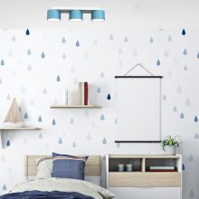 Ceiling  lamp DIXIE Blue/White 3xGX53