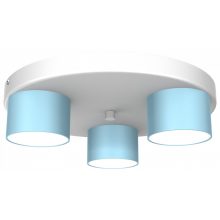 Ceiling  lamp DIXIE Blue/White 3xGX53