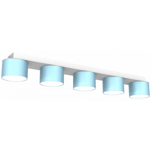 Ceiling  lamp DIXIE Blue/White 5xGX53
