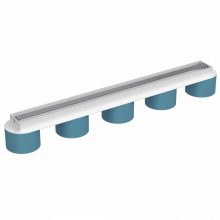 Ceiling  lamp DIXIE Blue/White 5xGX53