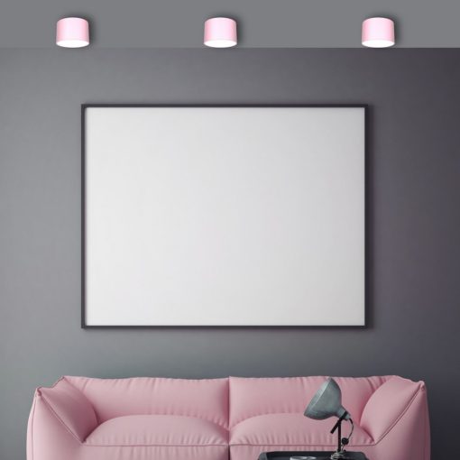 Ceiling  lamp DIXIE Pink  1xGX53