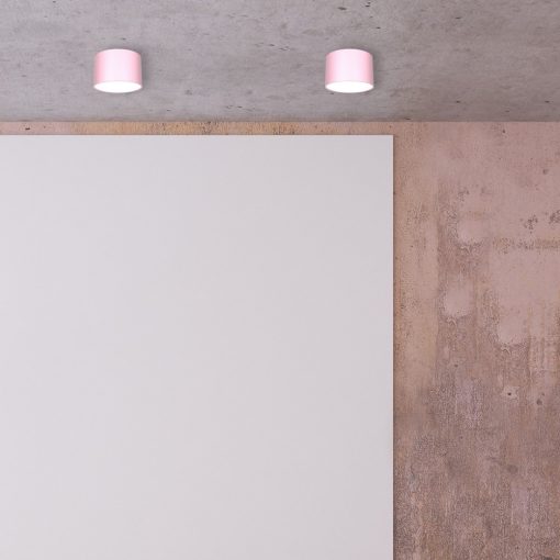 Ceiling  lamp DIXIE Pink  1xGX53