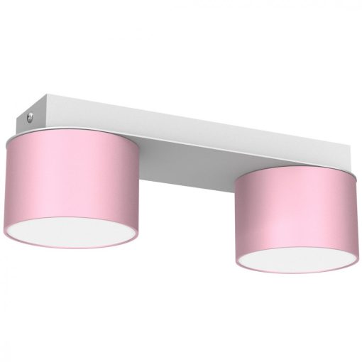 Ceiling  lamp DIXIE Pink/White  2xGX53
