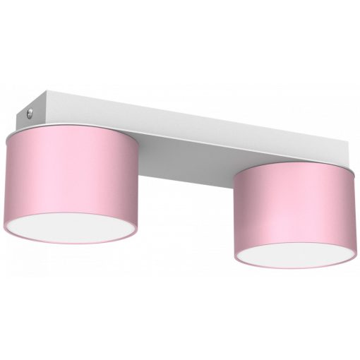 Ceiling  lamp DIXIE Pink/White  2xGX53