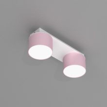 Ceiling  lamp DIXIE Pink/White  2xGX53