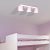 Ceiling  lamp DIXIE Pink/White  3xGX53