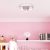 Ceiling  lamp DIXIE Pink/White  3xGX53