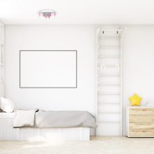 Ceiling  lamp DIXIE Pink/White  3xGX53
