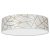 Ceiling lamp ZIGGY WHITE White/Gold 3xE27 Ø50cm