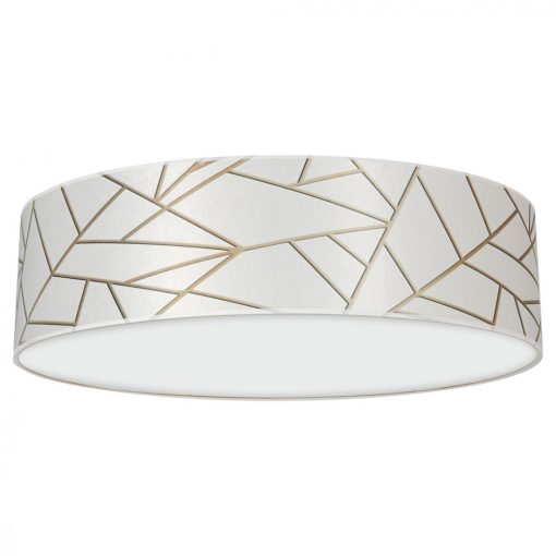 Ceiling  lamp ZIGGY WHITE White/Gold 3xE27 Ø50cm