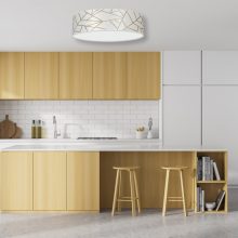 Ceiling  lamp ZIGGY WHITE White/Gold 3xE27 Ø50cm