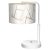 Bedside lamp ZIGGY WHITE White/Gold 1xE27