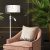   Floor lamp ZIGGY WHITE White/Gold 1xE27 +        1x mini GU10