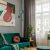 Wall lamp ZIGGY GREEN Gold/Bottle green  1xE27+1x mini GU10